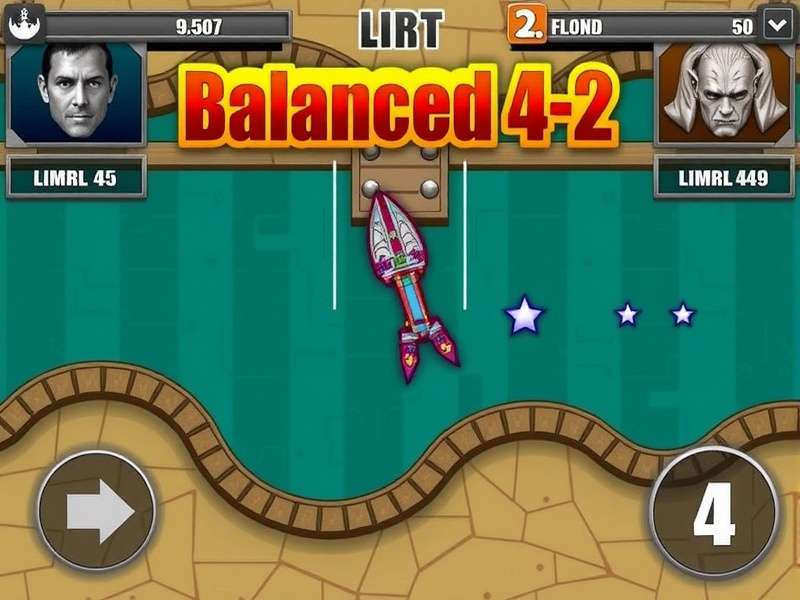 Balanced 4 4 2 Gameplay Screenshot